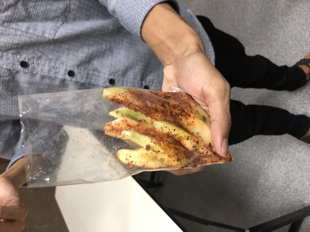 お昼休みに食べていたフルーツ