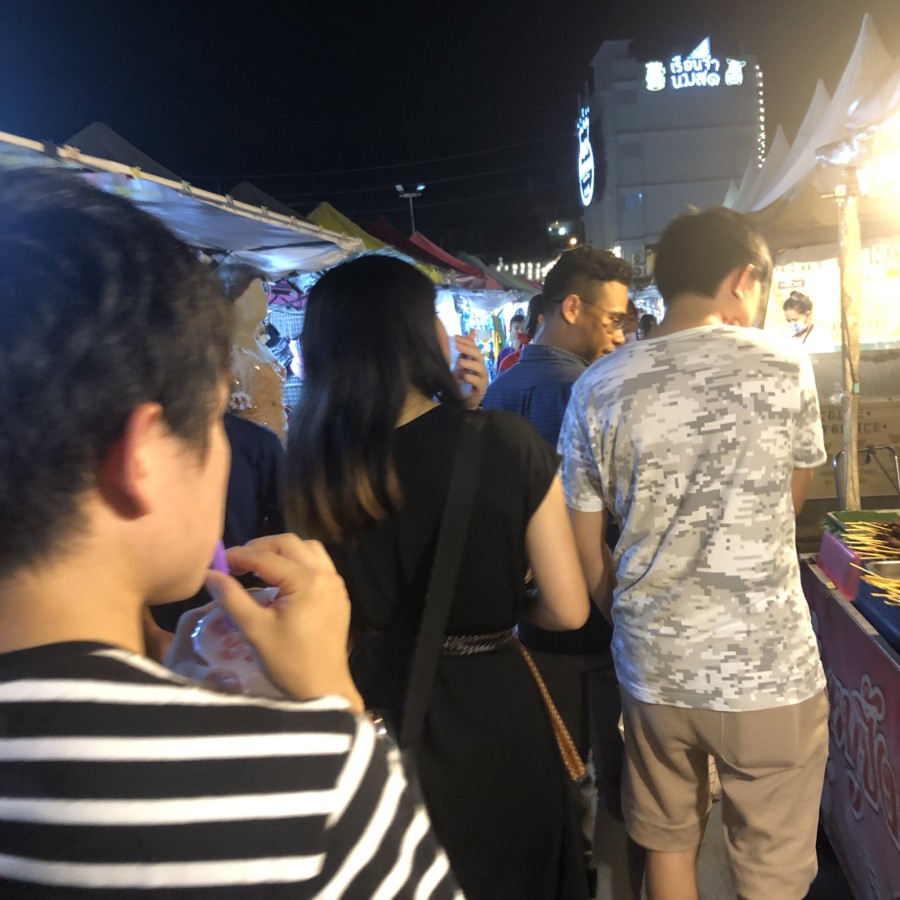 タイのナイトマーケット