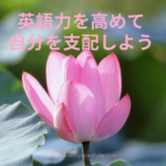 英語力を高めて自分を支配しよう